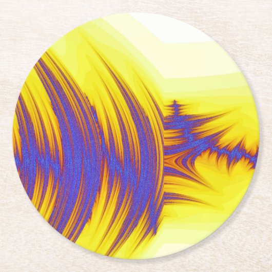 水 ラウンドペーパーコースター (正面)