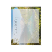 水 |ラゴディフシネ山ガンガルトジュリアルアルプス ノートパッド (回転)