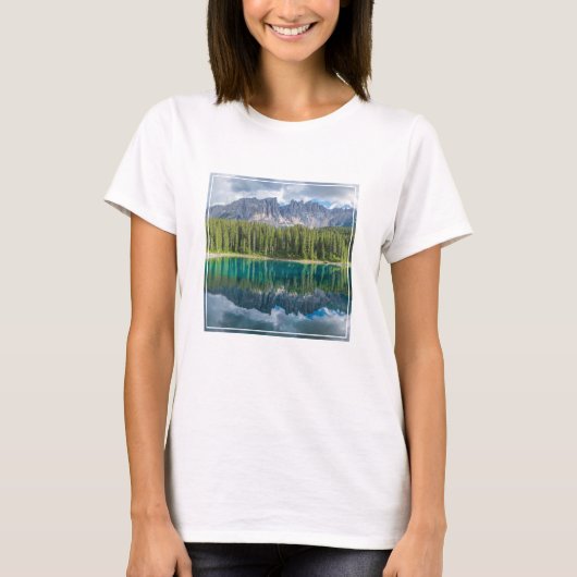 水 |ラテマール山脈 Tシャツ (正面)