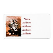 水 ラベル (正面)