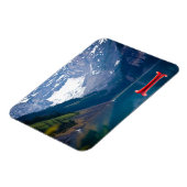 水 |ルイーズ湖カナダロッキー山脈 マグネット (左側)