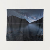 水 |レイクショア夜 タペストリー (正面(横))