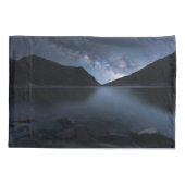 水 |レイクショア夜 枕カバー (裏面)