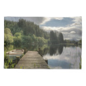 水 ロッハアルトロサックス国立公園 枕カバー (裏面)