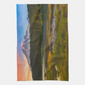 水 |ワシントン州レイニア山国立公園 キッチンタオル (縦)