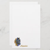 水 便箋 (正面/裏面)