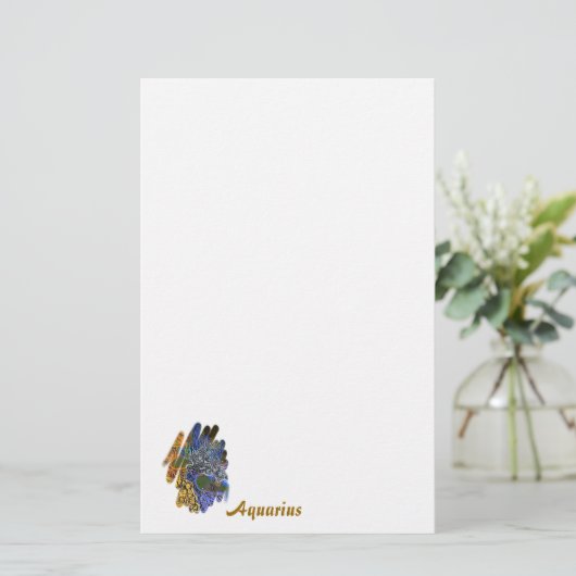 水 便箋 (スタンド正面)