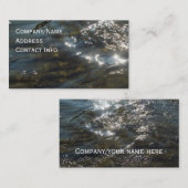 水 名刺 (正面/裏面)