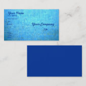 水 名刺 (正面/裏面)