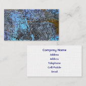 水 名刺 (正面/裏面)