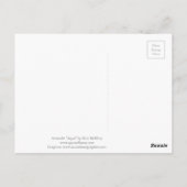 水-意味深長な動きの種馬の穴馬 ポストカード (裏面)