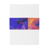 水 招待状ベリーバンド (裏面例)