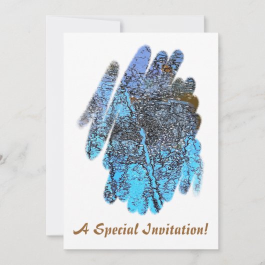 水 招待状 (正面)