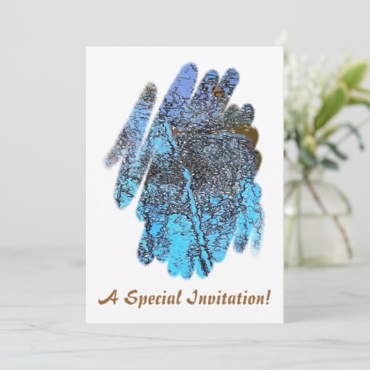 水 招待状 (スタンド正面)