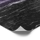 水…未来の石炭 – ポスター（紫） ポスター (角)