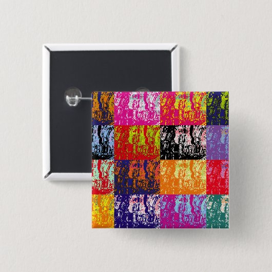 水 缶バッジ (正面&裏面)