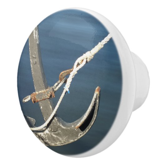 水，船舶，海，いかり，ボート，海洋，海 セラミックノブ (右)