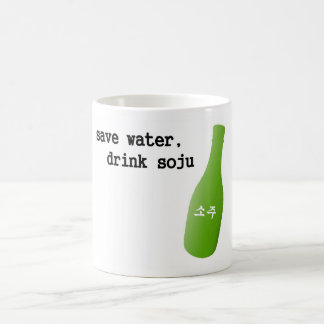水、飲み物Sojuを救って下さい! コーヒーマグカップ