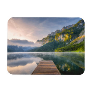 水 Azure Alpine Lake,オーストリア マグネット
