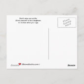 水_C_ポストカードから出た魚 ポストカード (裏面)