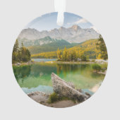 水 | Dachstein Mountains Lake Germany オーナメント (裏面)