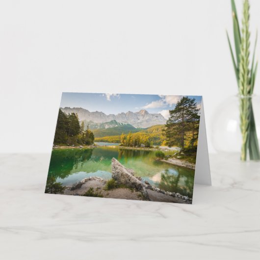 水 | Dachstein Mountains Lake Germany カード (正面)