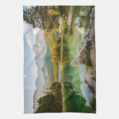 水 | Dachstein Mountains Lake Germany キッチンタオル (縦)