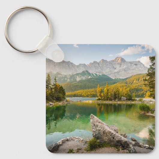 水 | Dachstein Mountains Lake Germany キーホルダー (正面)