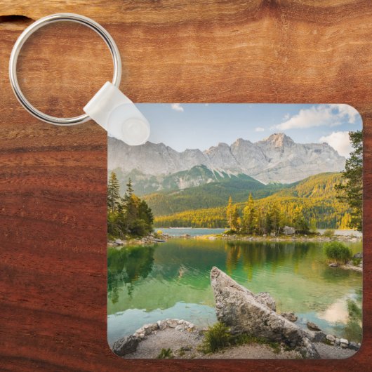 水 | Dachstein Mountains Lake Germany キーホルダー (正面)