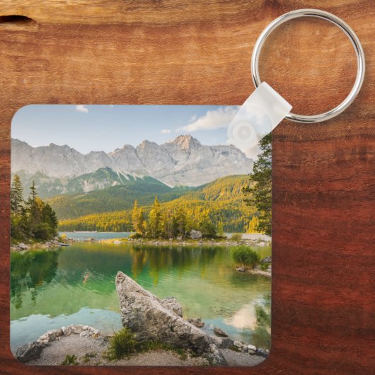 水 | Dachstein Mountains Lake Germany キーホルダー (裏面)