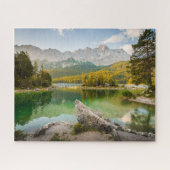 水 | Dachstein Mountains Lake Germany ジグソーパズル (横)