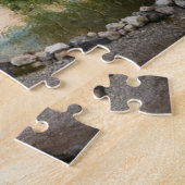 水 | Dachstein Mountains Lake Germany ジグソーパズル (側面)