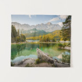 水 | Dachstein Mountains Lake Germany タペストリー (正面(横))