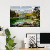 水 | Dachstein Mountains Lake Germany ポスター (ホームオフィス)