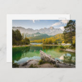 水 | Dachstein Mountains Lake Germany ポストカード (正面/裏面)