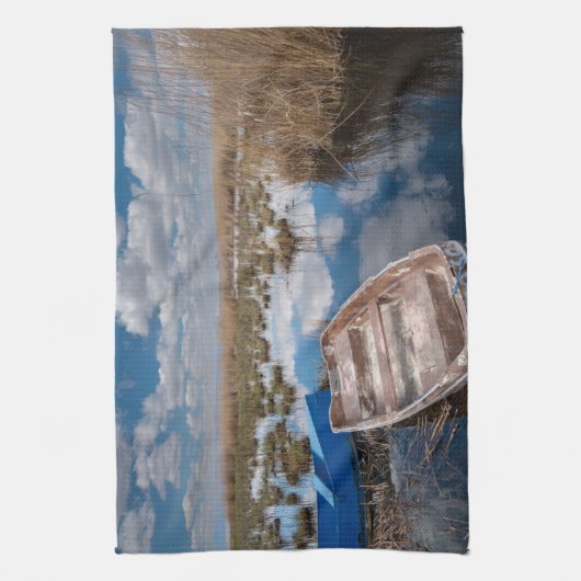 水 | Kayseri Turkey キッチンタオル (縦)