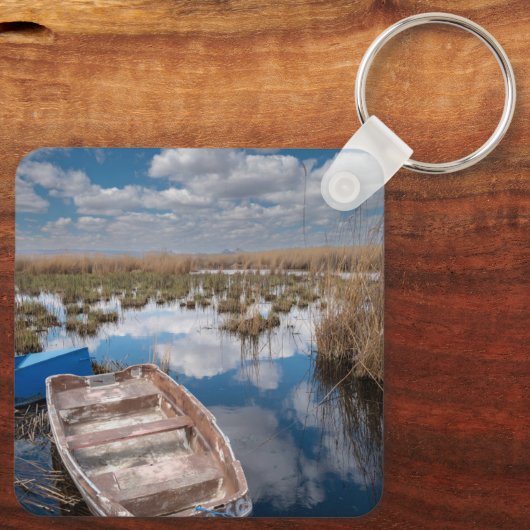 水 | Kayseri Turkey キーホルダー (裏面)