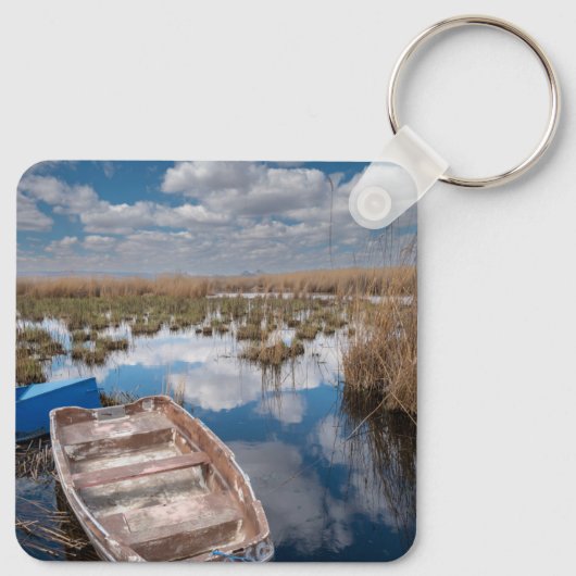 水 | Kayseri Turkey キーホルダー (裏面)