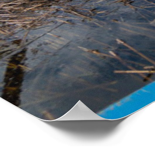 水 | Kayseri Turkey ポスター (角)