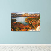 水 | Killarney Provincial Park Canada キャンバスプリント (インサイチュ (ウッドフロア))