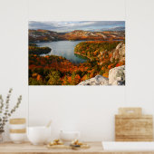 水 | Killarney Provincial Park Canada ポスター (キッチン)