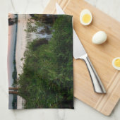 水 | Kraft Azalea Park Maitland Florida キッチンタオル (四つ折り)