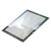 水 | Lake Gosau Salzkammergutオーストリア ノートパッド (アングル)