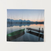 水 | Lake Hopfen Bavarian Alps Germany タペストリー (正面(横))