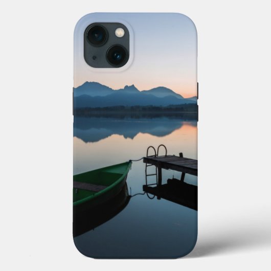 水 | Lake Hopfen Bavarian Alps Germany Case-Mate iPhoneケース (裏面)