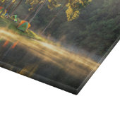 水 Lake in Meahongson, Thailand カッティングボード (角)