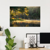 水 Lake in Meahongson, Thailand ポスター (ホームオフィス)