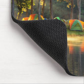 水 Lake in Meahongson, Thailand マウスパッド (コーナー)