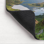 水 | Pen yer Ole Wen Lake Idwal Snowdonia Park マウスパッド (コーナー)