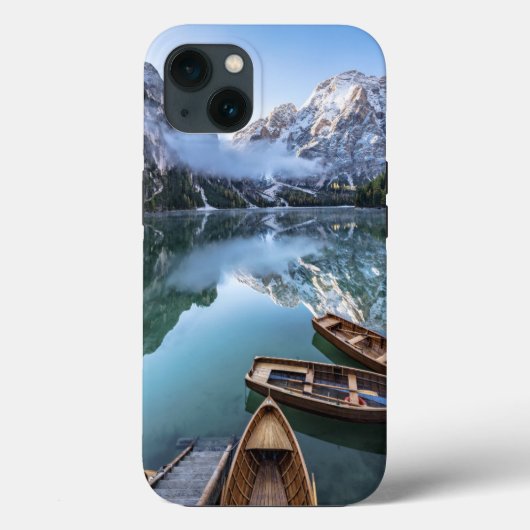 水 | Pragser Wildsee Dolomites Italy Case-Mate iPhoneケース (裏面)
